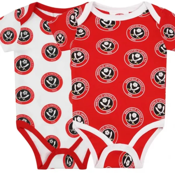 Sheffield United Shirt twin-pack-crest-bodysuit-rw-hld00136 Collection | Top Fan Apparel